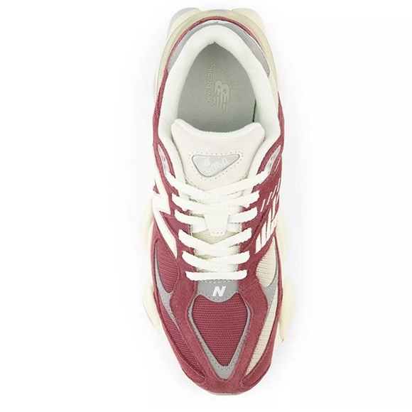 BNIB New Balance 9060 Burgundy - Picture 3 of 6